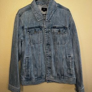 VINTAGE OBEY JEAN JACKET/ L